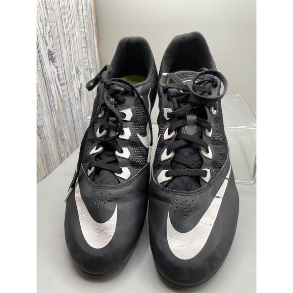 Nike Rival S Black Track Cleats Athletic Shoes *No Spikes Men’s 11.5 - Picture 5 of 13